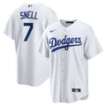Blake Snell Los Angeles Dodgers Nike Home Replica Jersey - White | MLB Fan Gear