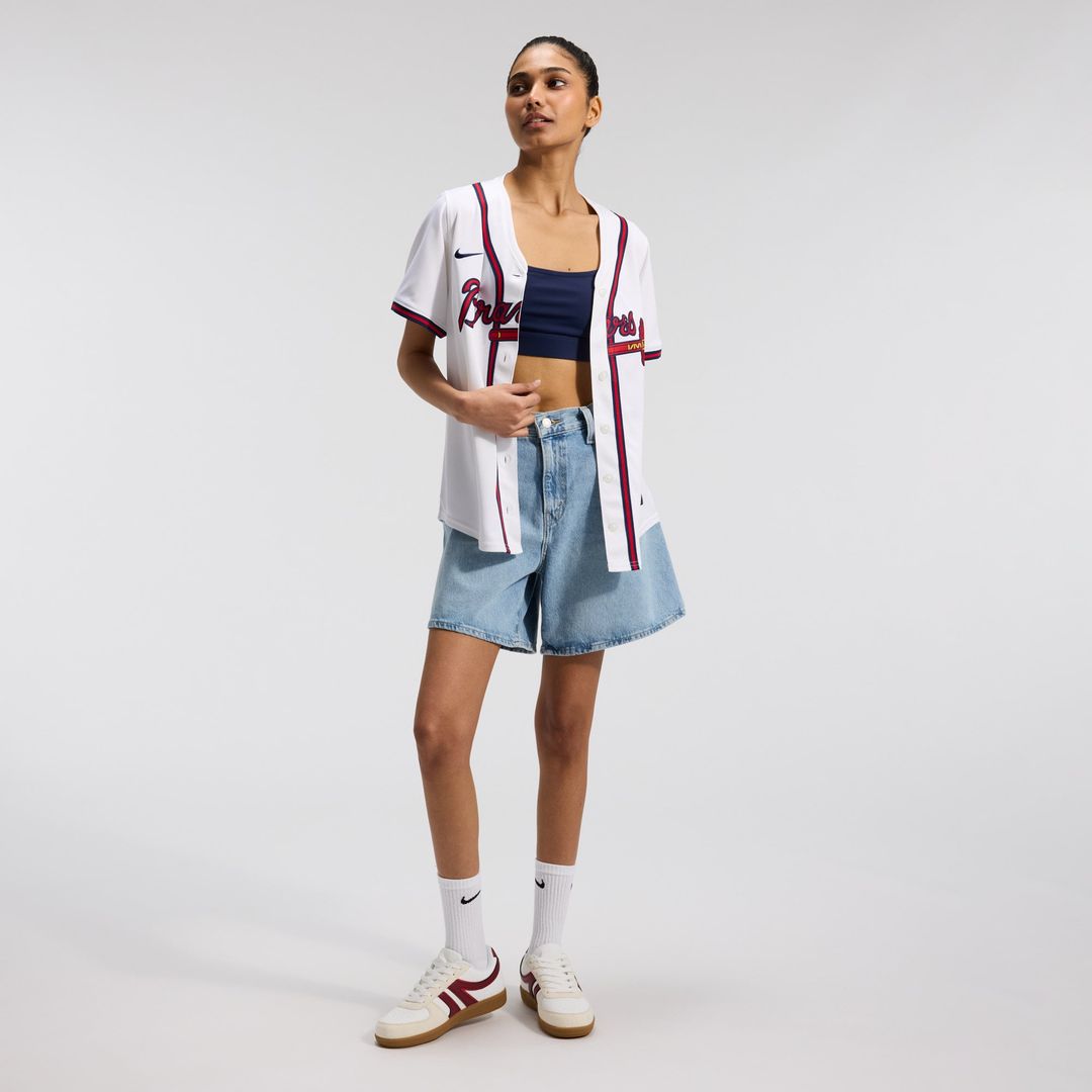 Atlanta Braves Nike Home Women's Limited Jersey - White | MLB Fan Gear