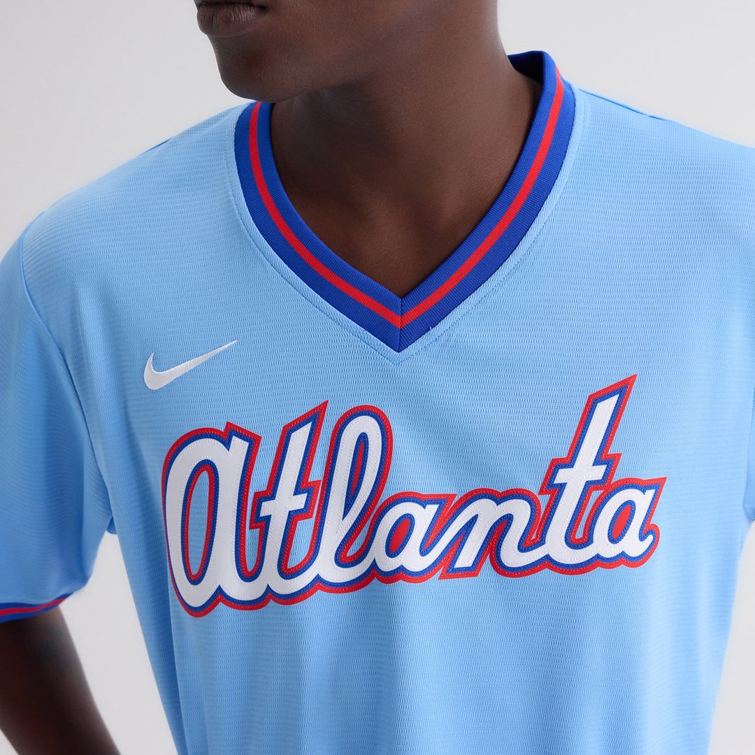 Atlanta Braves Nike 2026 City Connect Stadium Jersey - Powder Blue | MLB Fan Gear