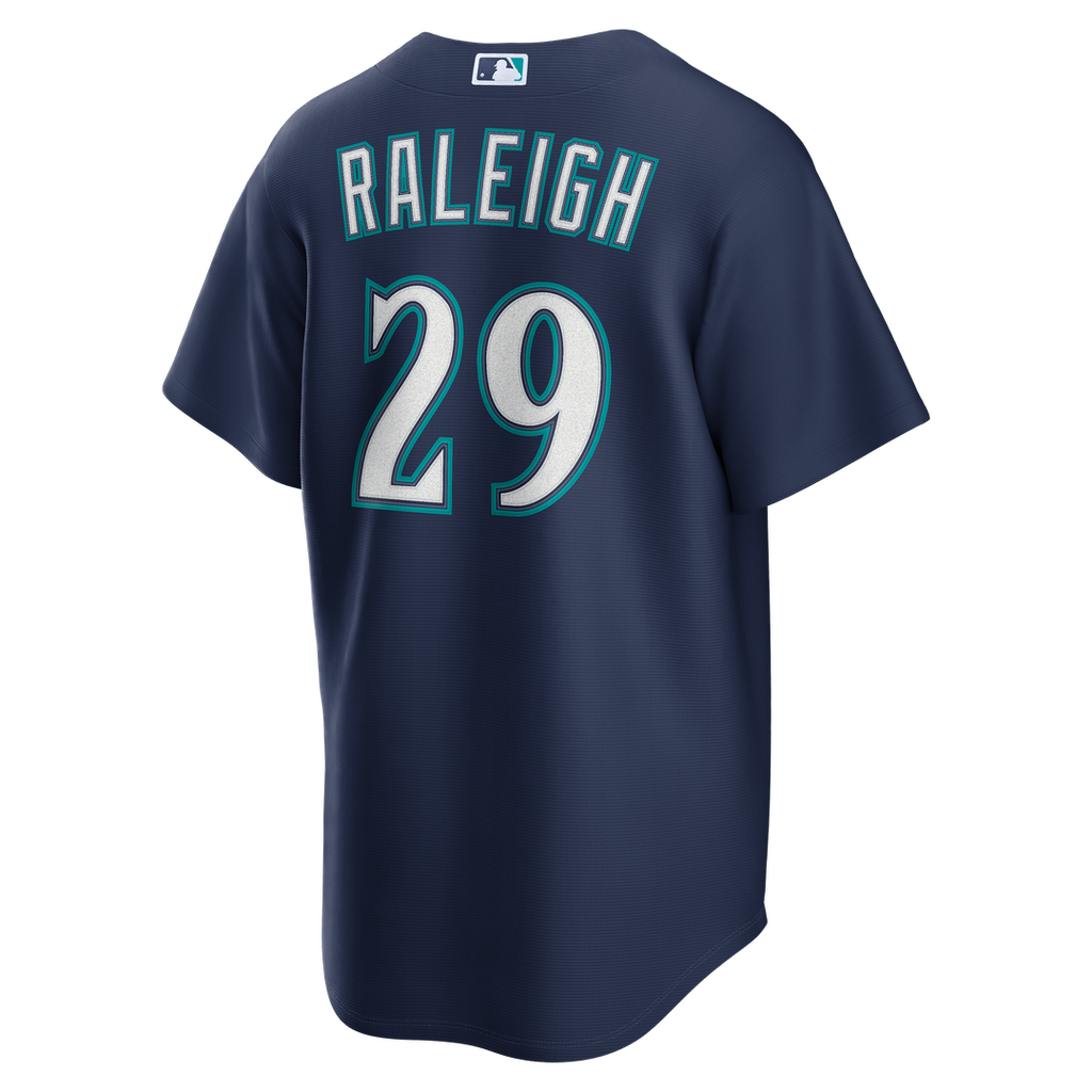 Cal Raleigh Seattle Mariners Nike Home Replica Jersey - White | MLB Fan Gear
