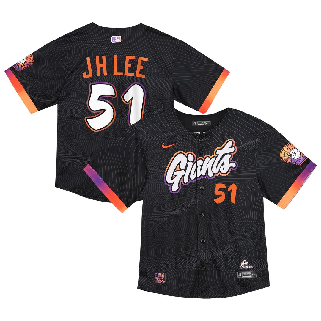 Jung Hoo Lee San Francisco Giants Nike Toddler City Connect 2025 Limited Jersey - Anthracite | MLB Fan Gear