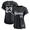 Andrew Benintendi Chicago White Sox Nike Women's City Connect Limited Jersey - Black | MLB Fan Gear