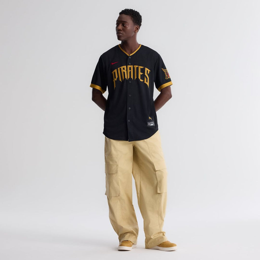 Oneil Cruz Pittsburgh Pirates Nike 2026 City Connect Stadium Jersey - Black | MLB Fan Gear