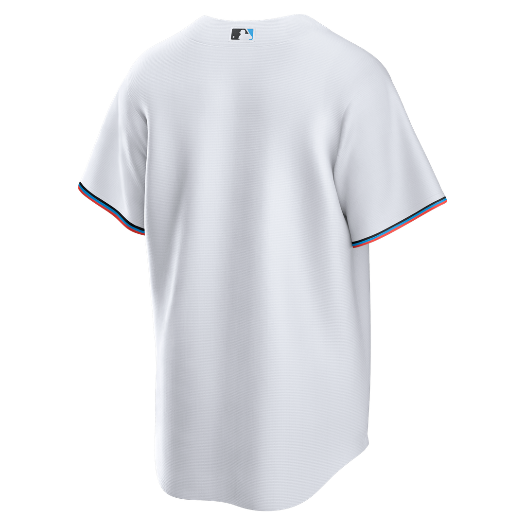 Miami Marlins Nike Home Big & Tall Replica Jersey - White | MLB Fan Gear