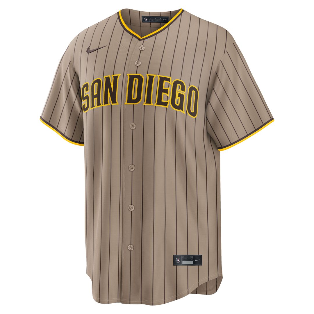 Fernando Tatis Jr. San Diego Padres Nike Alternate Replica Jersey - Sand | MLB Fan Gear