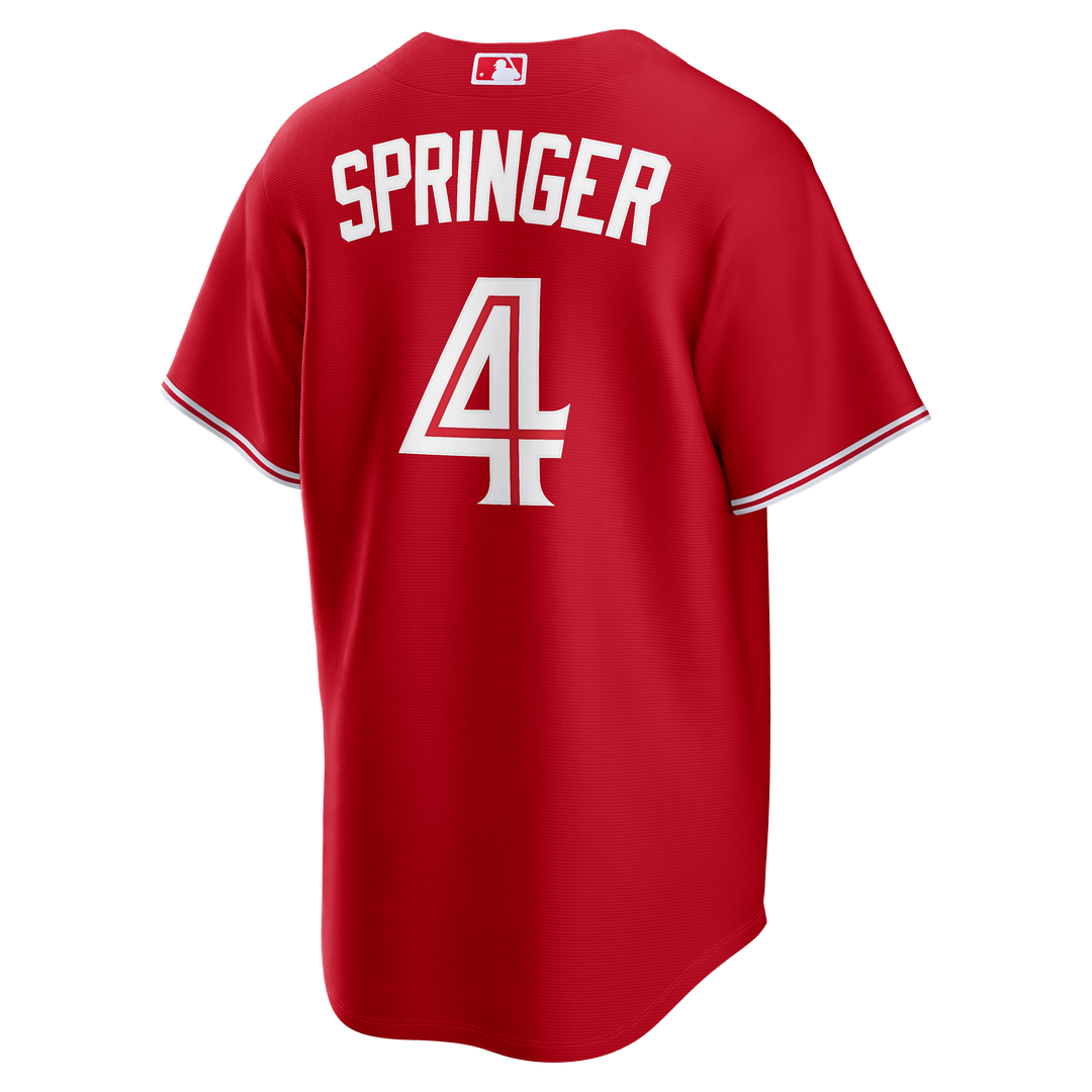 George Springer Toronto Blue Jays Nike Canada Day Replica Jersey - Red | MLB Fan Gear