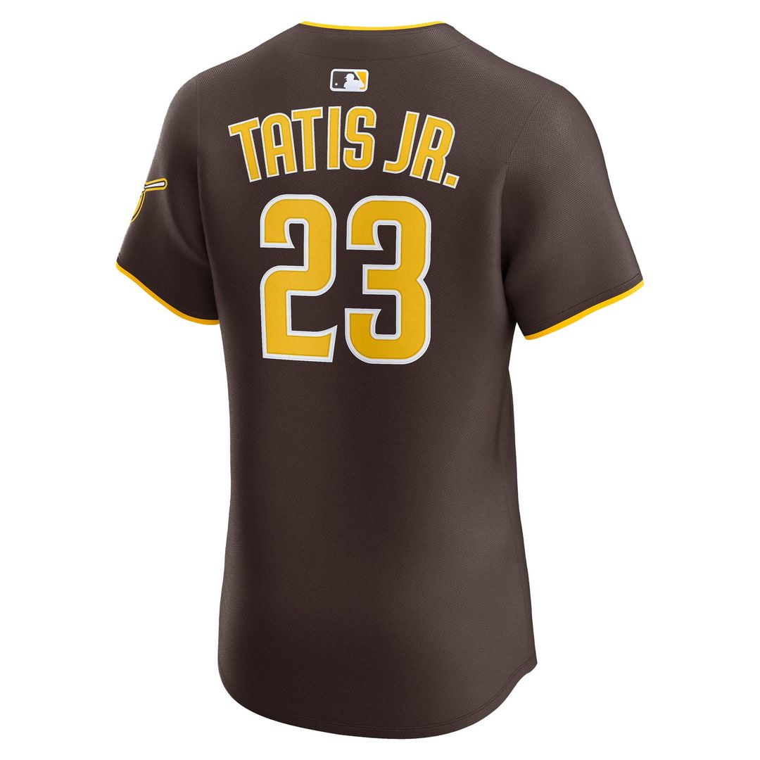 Fernando Tatis Jr. San Diego Padres Nike Alternate Elite Jersey - Sand | MLB Fan Gear