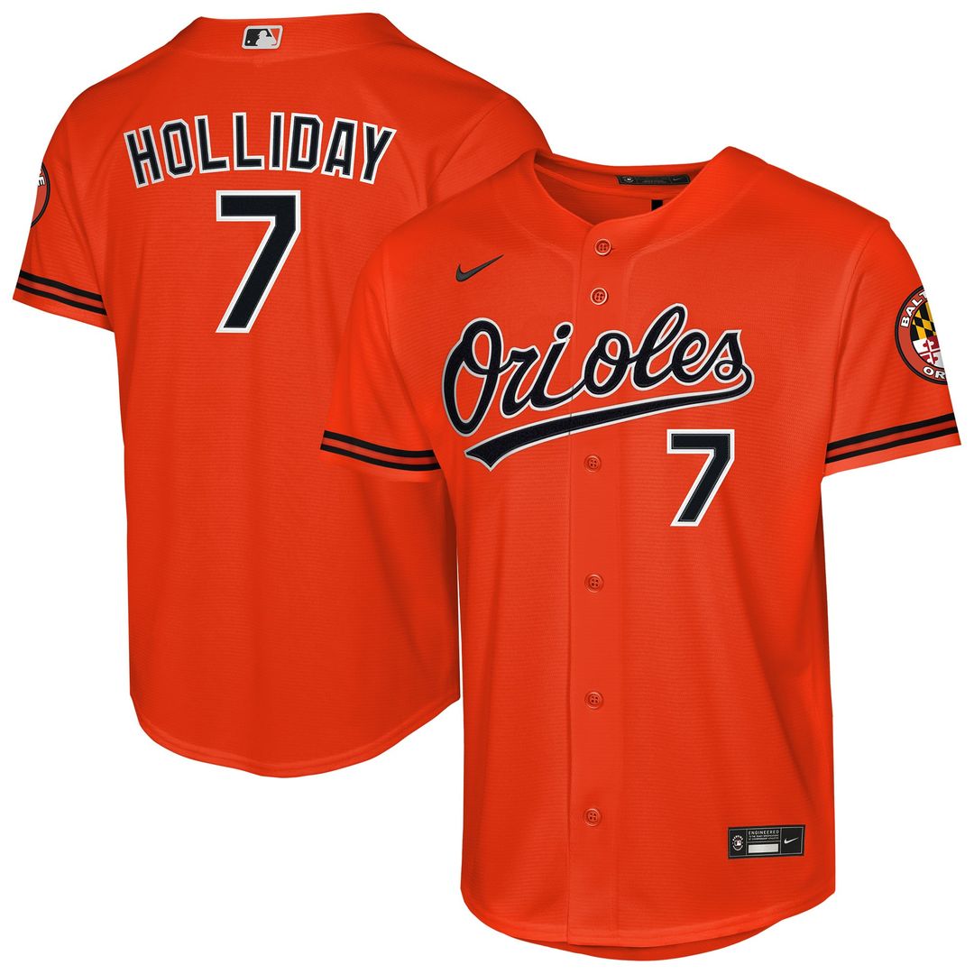 Jackson Holliday Baltimore Orioles Nike Youth Home Stadium Player Jersey - White | MLB Fan Gear