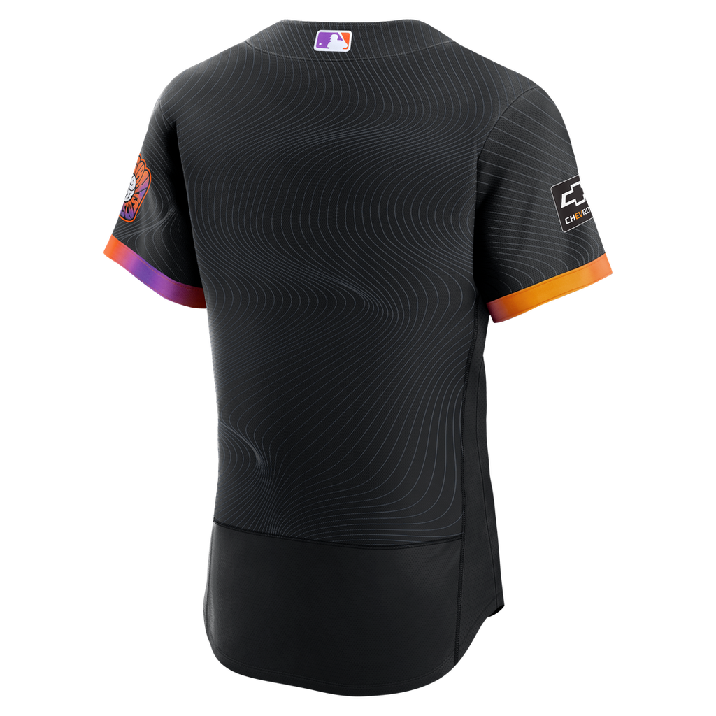 San Francisco Giants Nike City Connect Authentic Sponsor Patch Jersey - Anthracite | MLB Fan Gear