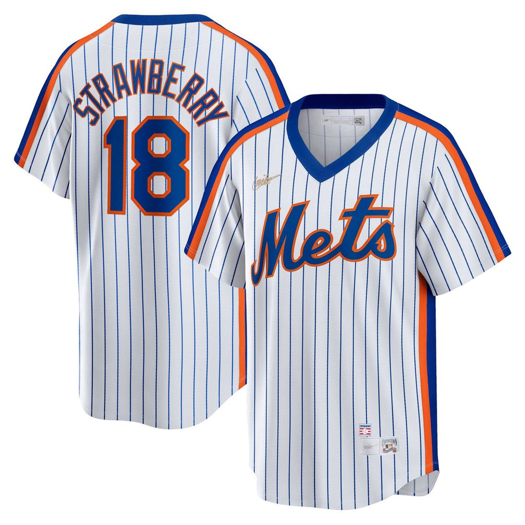 Darryl Strawberry New York Mets Nike Home Cooperstown Collection Player Jersey - White | MLB Fan Gear