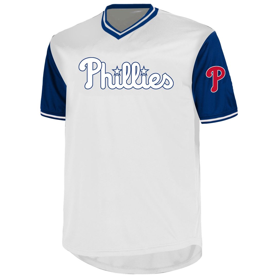 Bryce Harper Philadelphia Phillies Profile Big & Tall Name & Number Jersey - White | MLB Fan Gear
