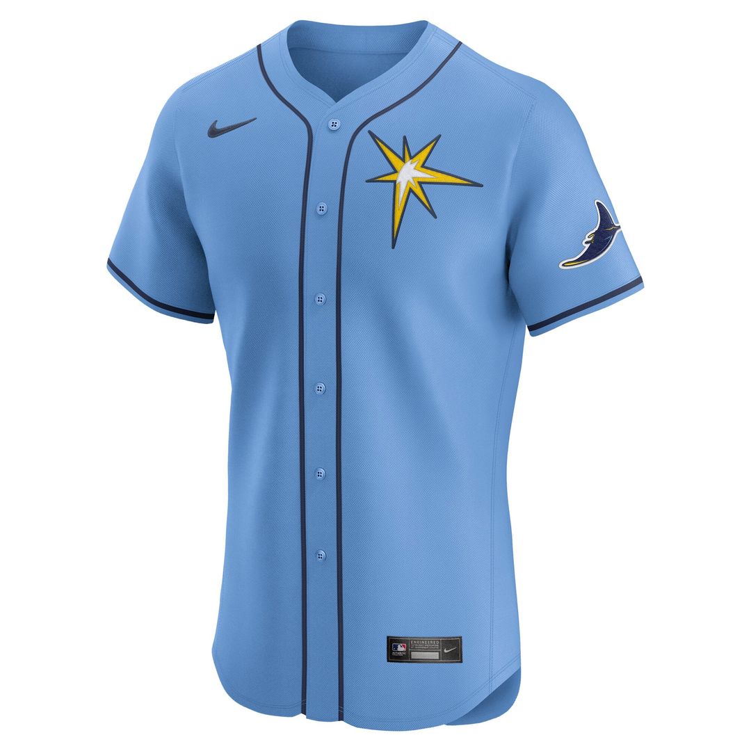 Tampa Bay Rays Nike Alternate Elite Jersey - Light Blue | MLB Fan Gear
