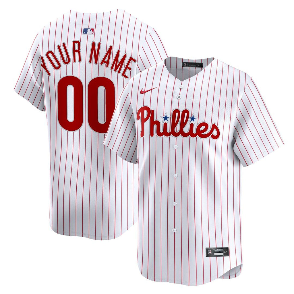Philadelphia Phillies Nike Home Limited Custom Jersey - White | MLB Fan Gear