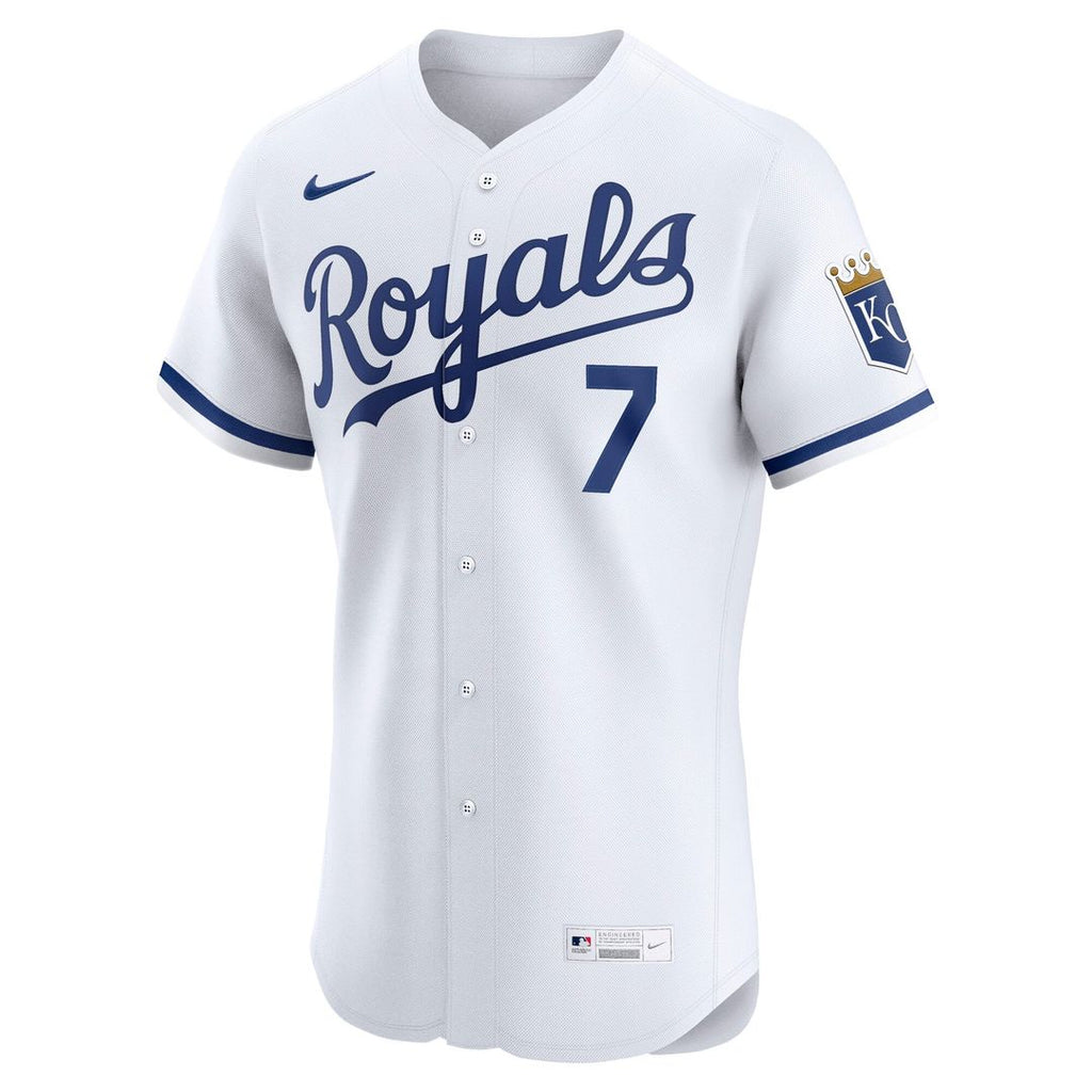 Bobby Witt Jr. Kansas City Royals Nike Home ElitePlayer Jersey - White | MLB Fan Gear