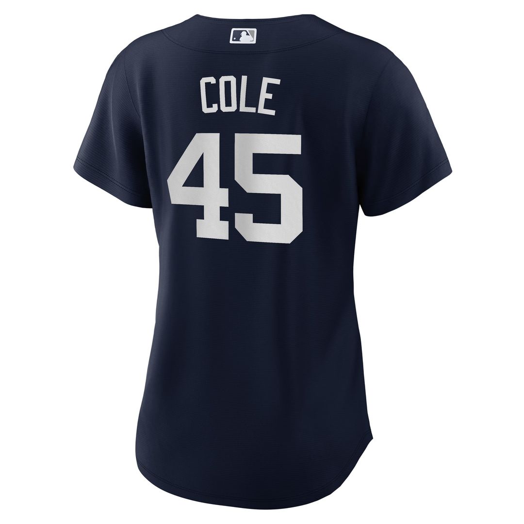 Gerrit Cole New York Yankees Nike Women's Alternate Replica Player Jersey - Navy | MLB Fan Gear