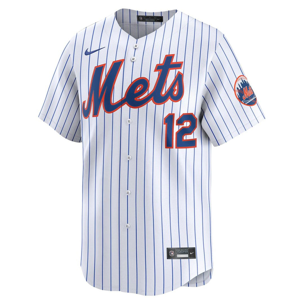 Francisco Lindor New York Mets Nike Home Limited Jersey - White | MLB Fan Gear