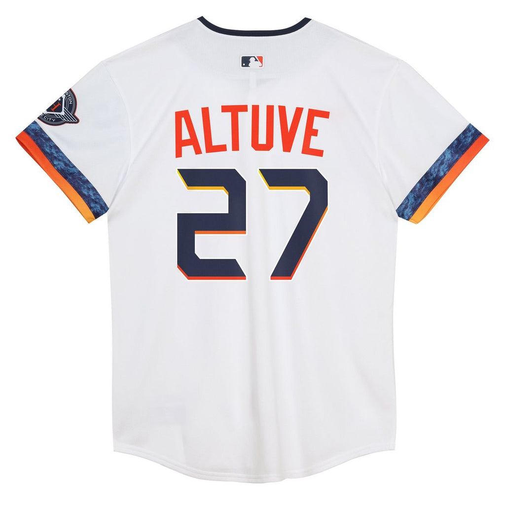 Jose Altuve Houston Astros Nike Preschool 2025 City Connect Limited Player Jersey - White | MLB Fan Gear