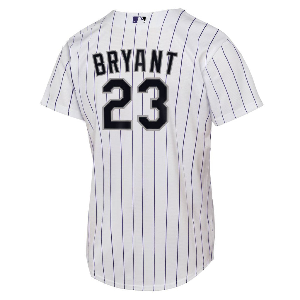 Kris Bryant Colorado Rockies Nike Youth Home Replica Player Jersey - White | MLB Fan Gear