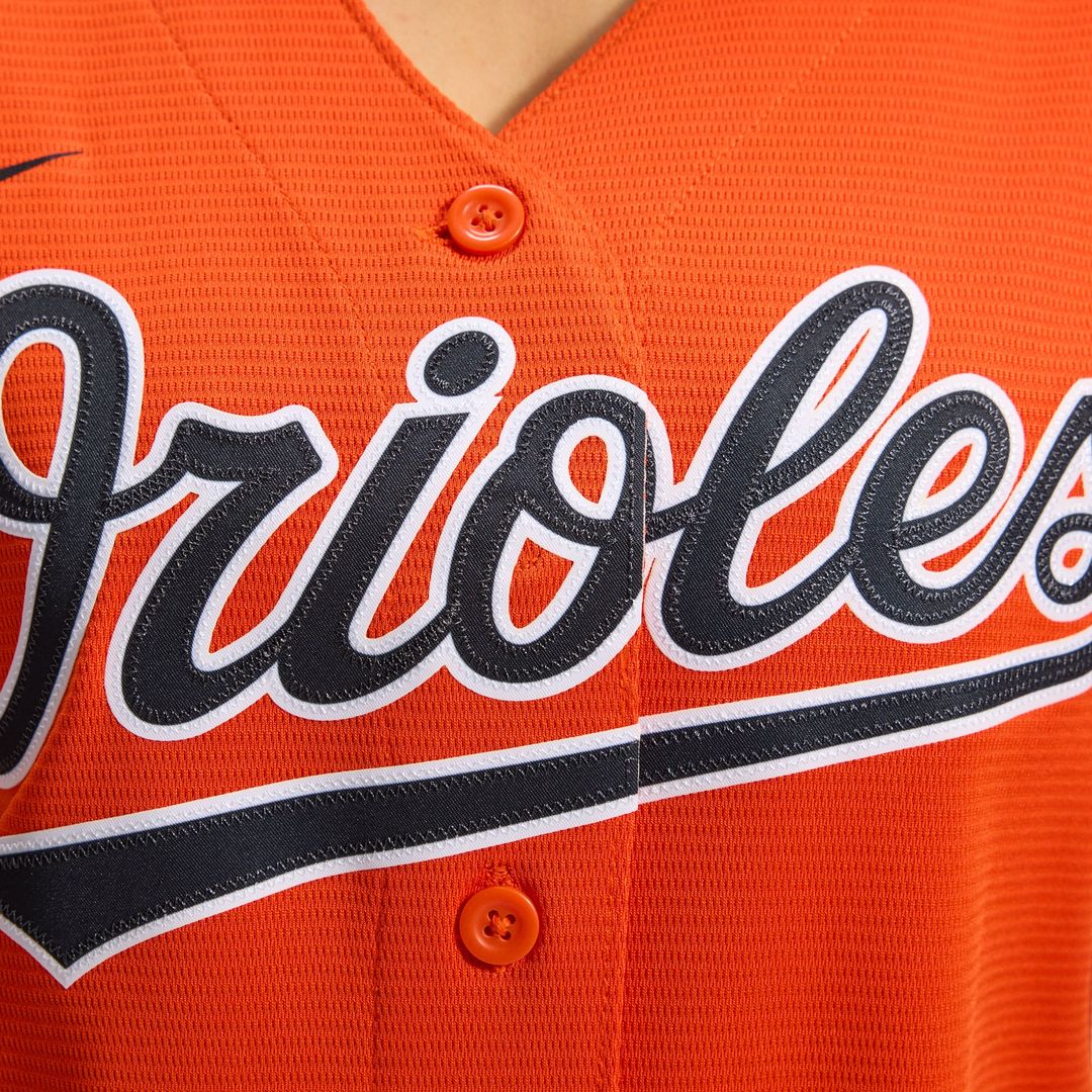 Adley Rutschman Baltimore Orioles Nike Women's Alternate Replica Player Jersey - Orange | MLB Fan Gear