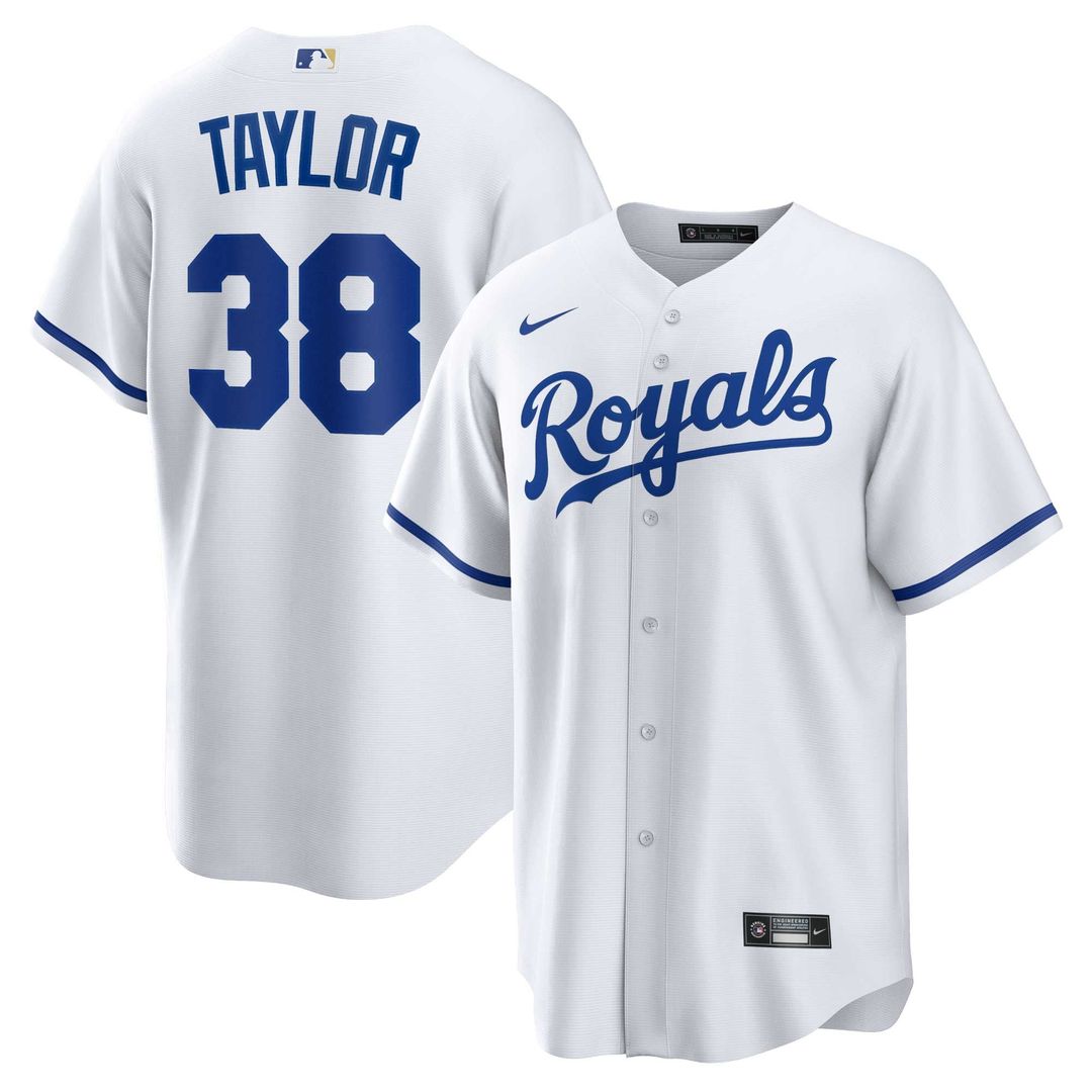 Josh Taylor Kansas City Royals Nike Home Replica Player Jersey - White | MLB Fan Gear