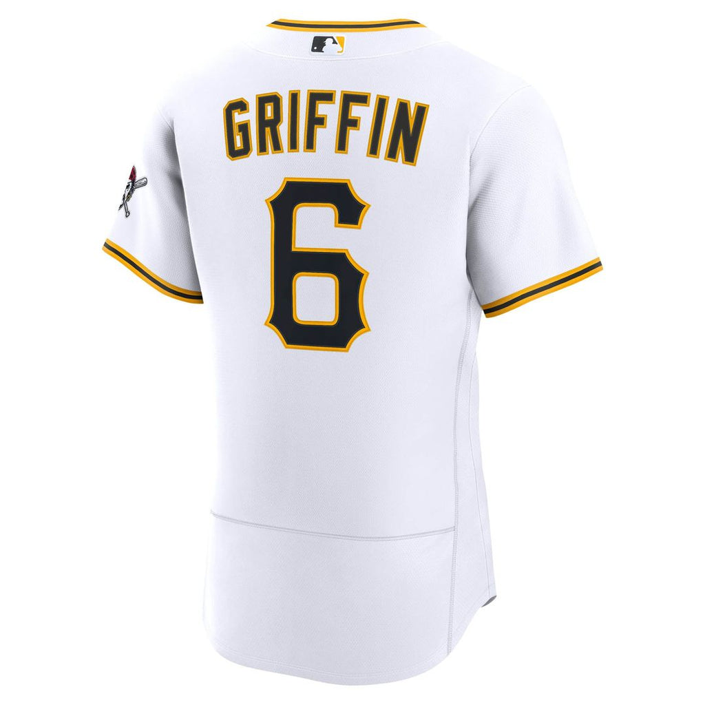 Konnor Griffin Pittsburgh Pirates Nike Home Authentic Jersey - White | MLB Fan Gear