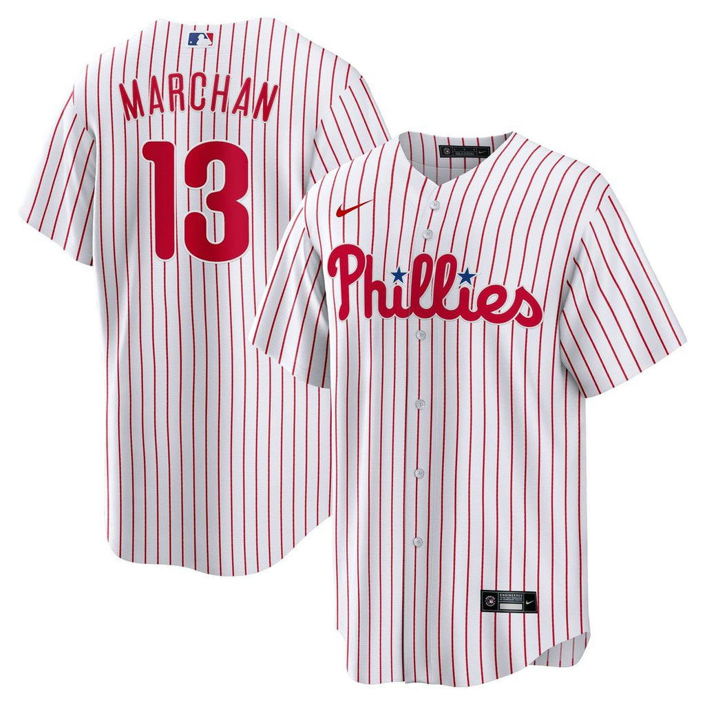 Rafael Marchán Philadelphia Phillies Nike Home Replica Jersey - White | MLB Fan Gear