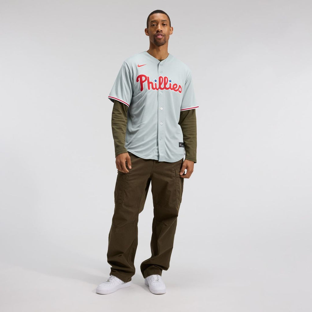 Bryce Harper Philadelphia Phillies Nike Road Replica Jersey - Gray | MLB Fan Gear