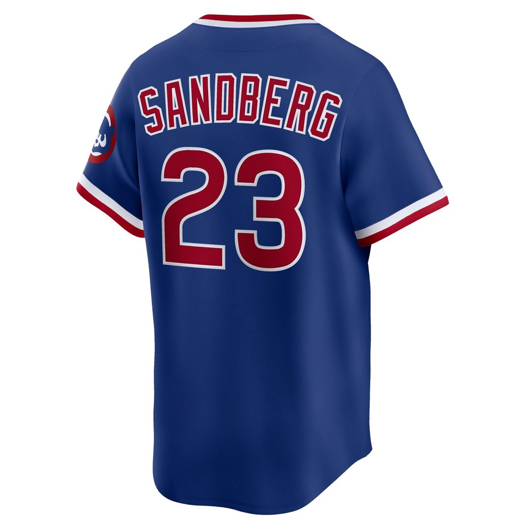 Ryne Sandberg Chicago Cubs Nike Throwback Cooperstown Collection Limited Jersey - White | MLB Fan Gear