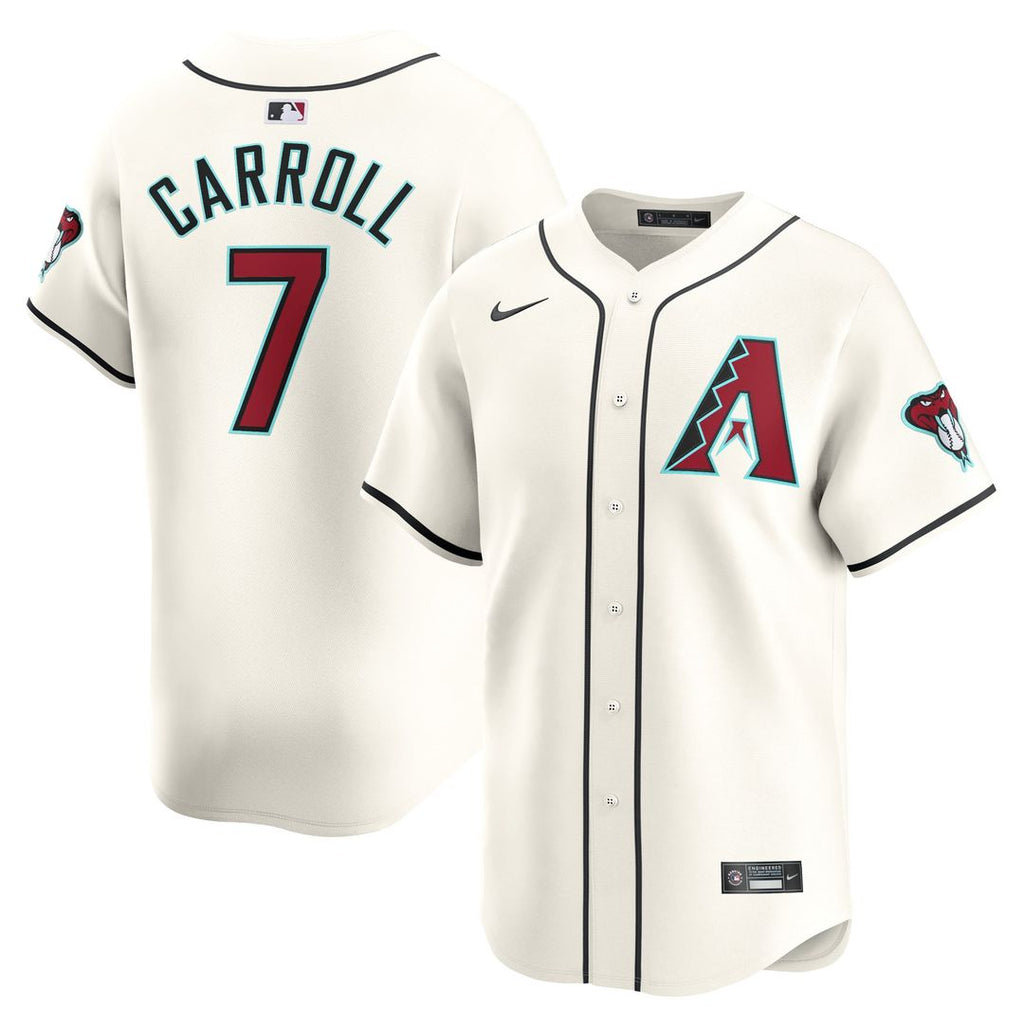 Corbin Carroll Arizona Diamondbacks Nike Home Limited Player Jersey - White | MLB Fan Gear