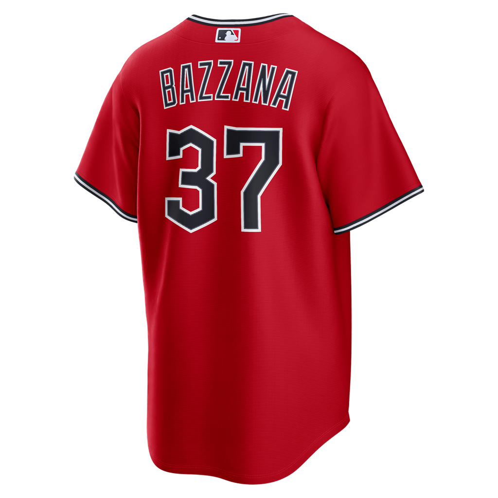 Travis Bazzana Cleveland Guardians Nike Alternate Replica Jersey - Red | MLB Fan Gear
