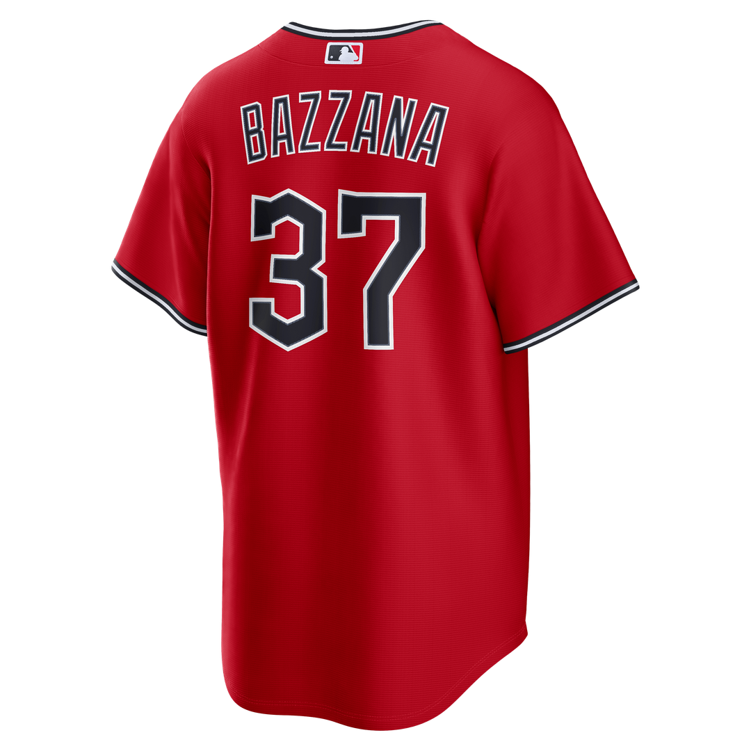 Travis Bazzana Cleveland Guardians Nike Alternate Replica Jersey - Red | MLB Fan Gear