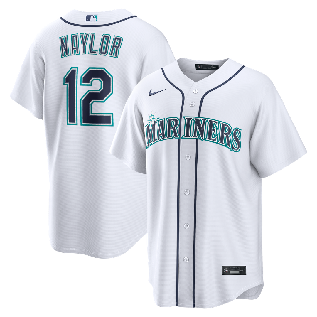 Josh Naylor Seattle Mariners Nike Home Replica Jersey - White | MLB Fan Gear