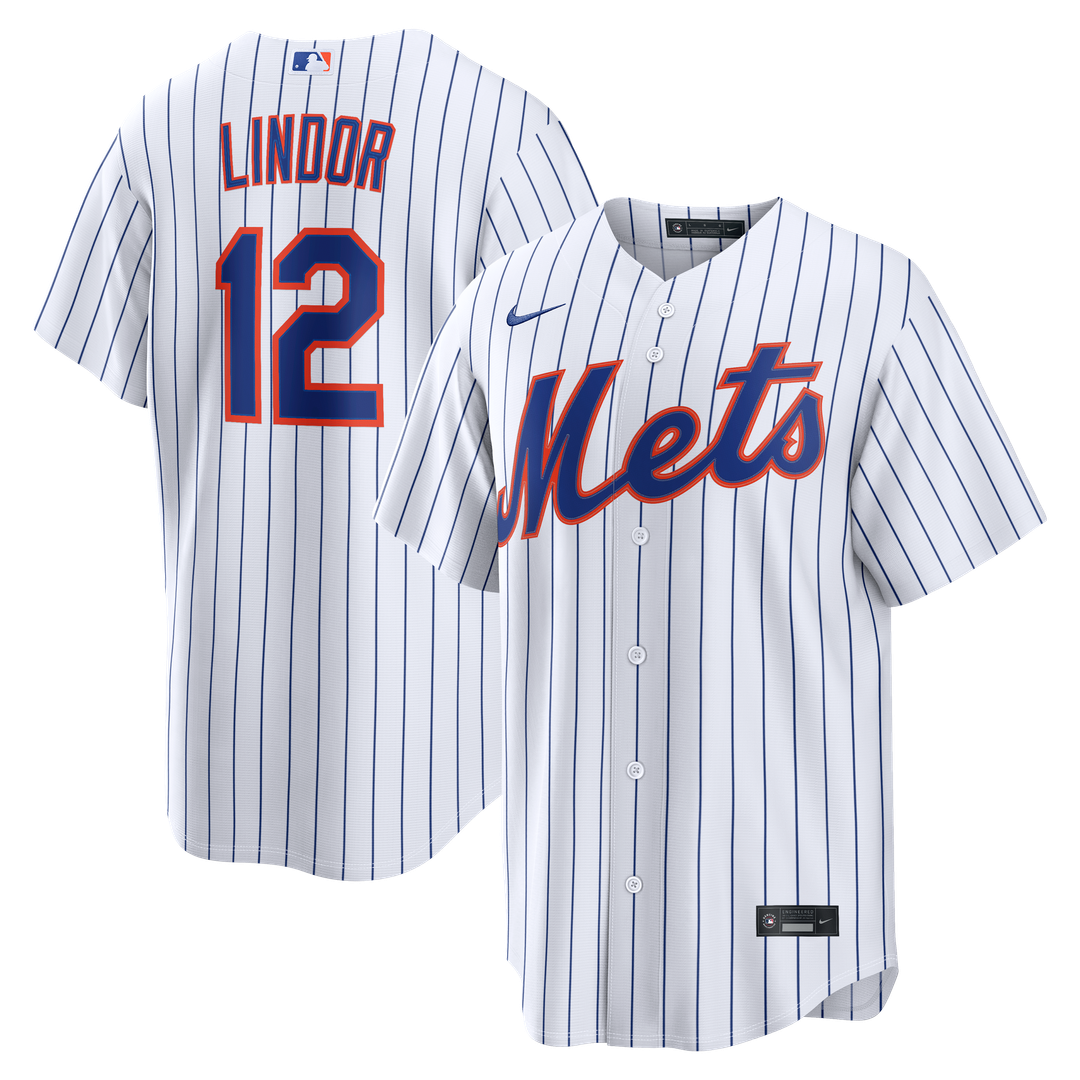 Francisco Lindor New York Mets Nike Alternate Replica Jersey - Black | MLB Fan Gear