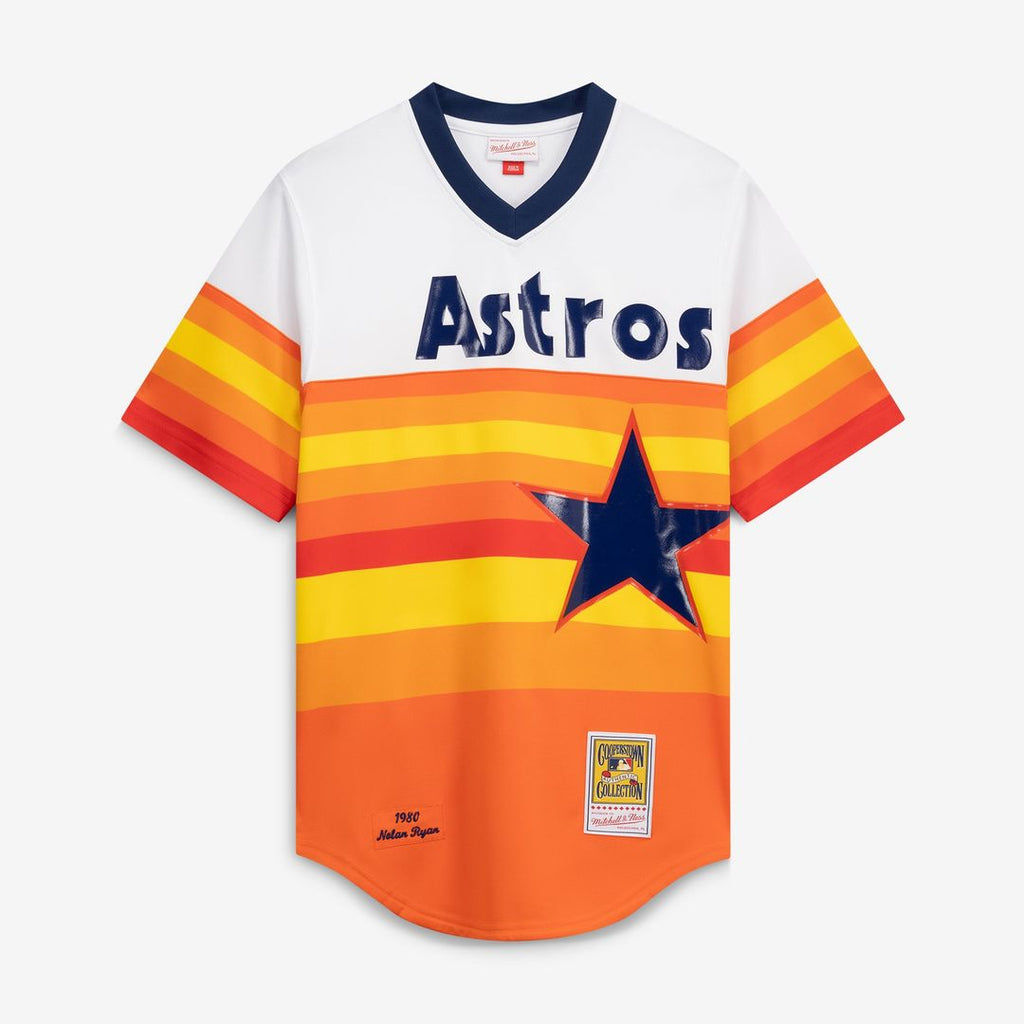 Nolan Ryan Houston Astros Mitchell & Ness Throwback Authentic Jersey - White | MLB Fan Gear