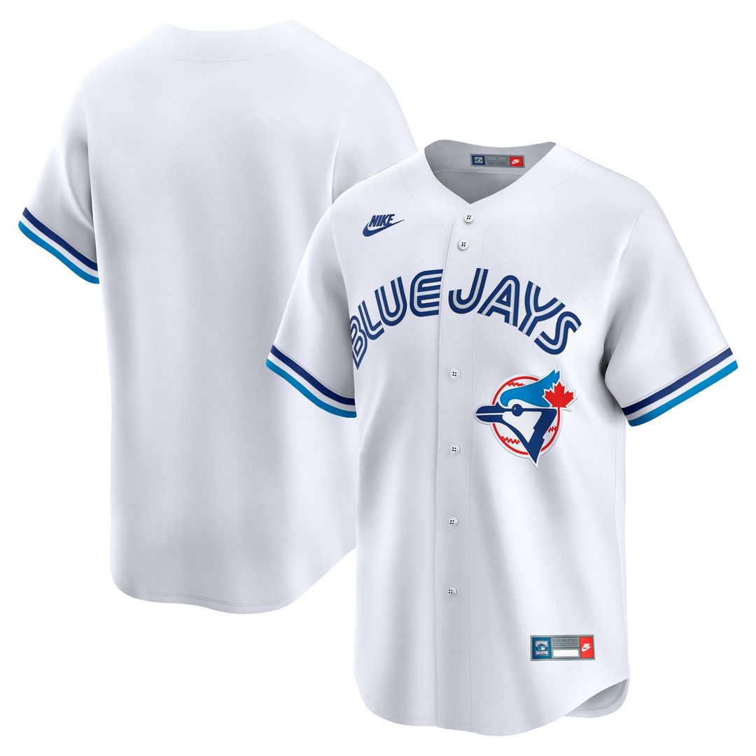 Toronto Blue Jays Nike Cooperstown Collection Limited Jersey - White | MLB Fan Gear