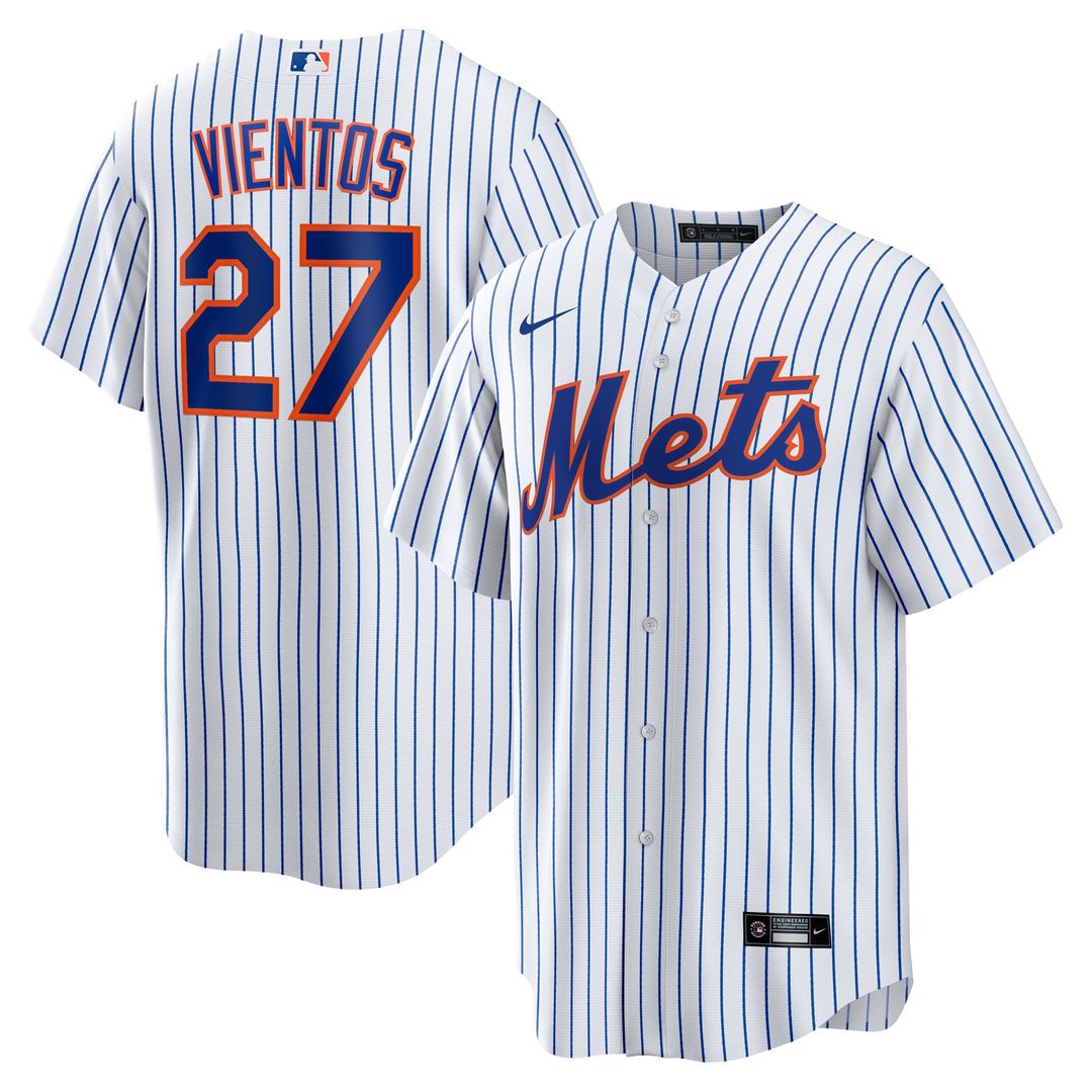 Mark Vientos New York Mets Nike Home Replica Jersey - White | MLB Fan Gear