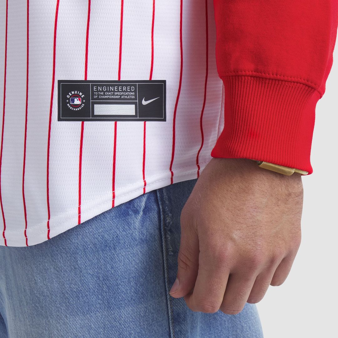 Bryce Harper Philadelphia Phillies Nike Home Replica Player Name Jersey - White | MLB Fan Gear
