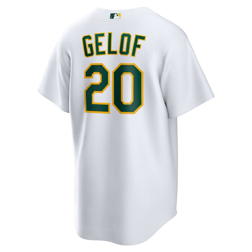 Zack Gelof Athletics Nike Home Replica Jersey - White | MLB Fan Gear
