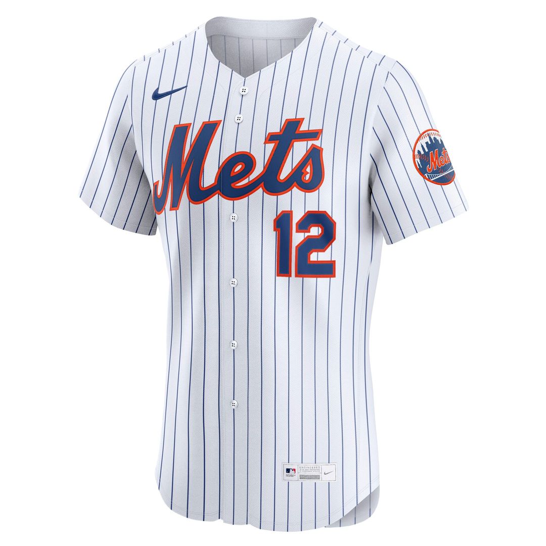 Francisco Lindor New York Mets Nike Home Elite Player Jersey - White | MLB Fan Gear