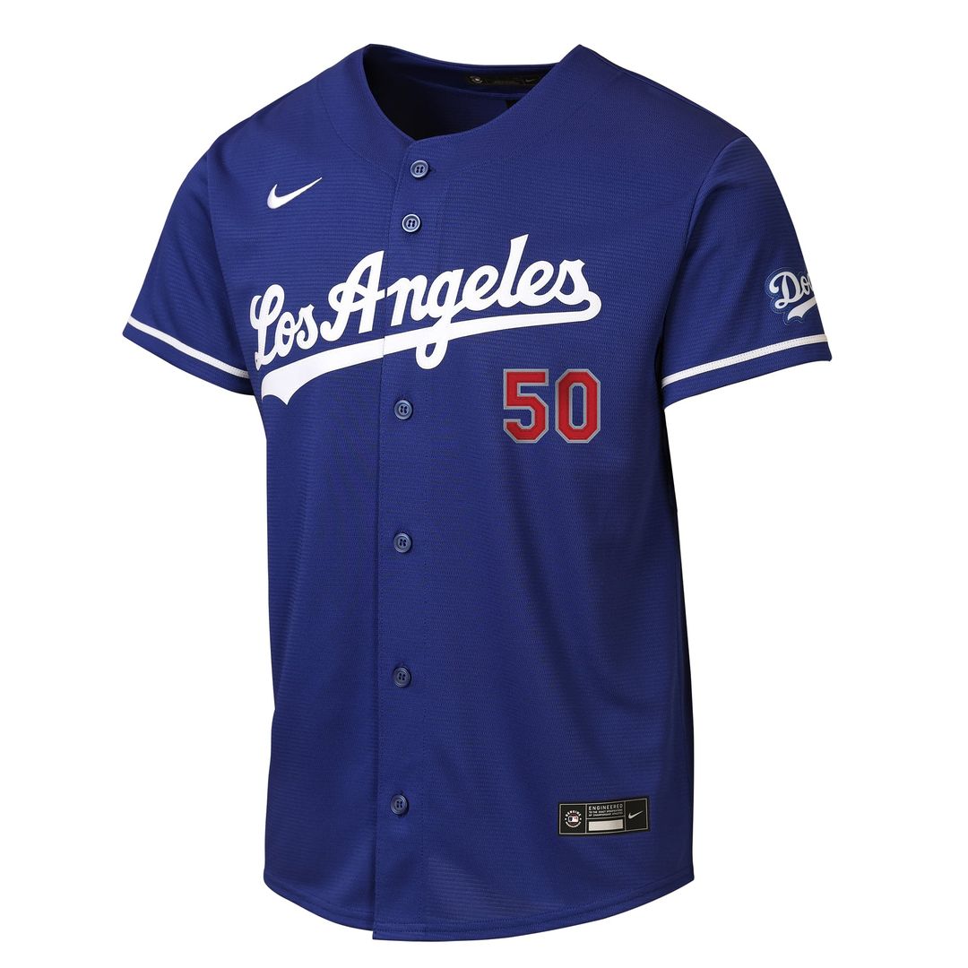 Mookie Betts Los Angeles Dodgers Nike Youth Alternate Stadium Jersey - Royal | MLB Fan Gear