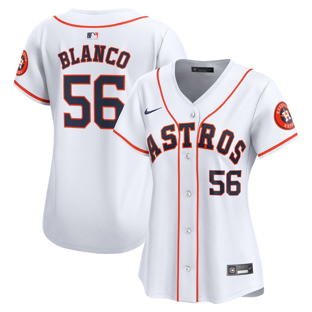 Ronel Blanco Houston Astros Nike Women's Home Limited Jersey - White | MLB Fan Gear