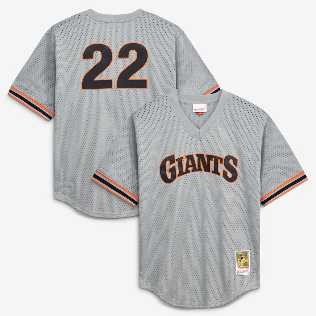 Will Clark San Francisco Giants Mitchell & Ness Authentic Batting Practice Jersey - Gray | MLB Fan Gear