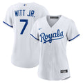 Bobby Witt Jr. Kansas City Royals Nike Women's Home Replica Player Jersey - White | MLB Fan Gear