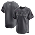 New York Mets Nike 2024 City Connect Limited Jersey - Graphite | MLB Fan Gear