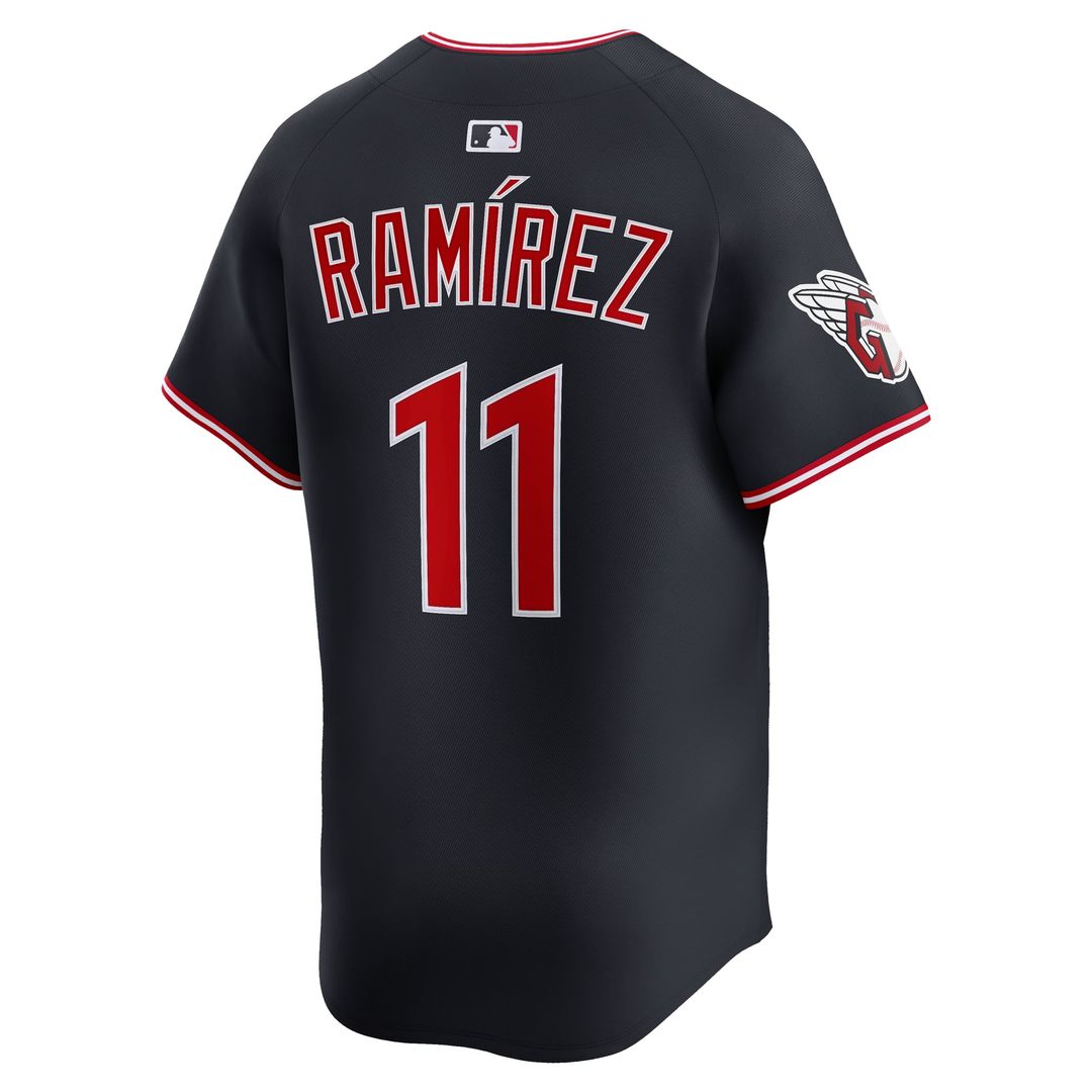 José Ramírez Cleveland Guardians Nike Alternate Limited Player Jersey - Navy | MLB Fan Gear