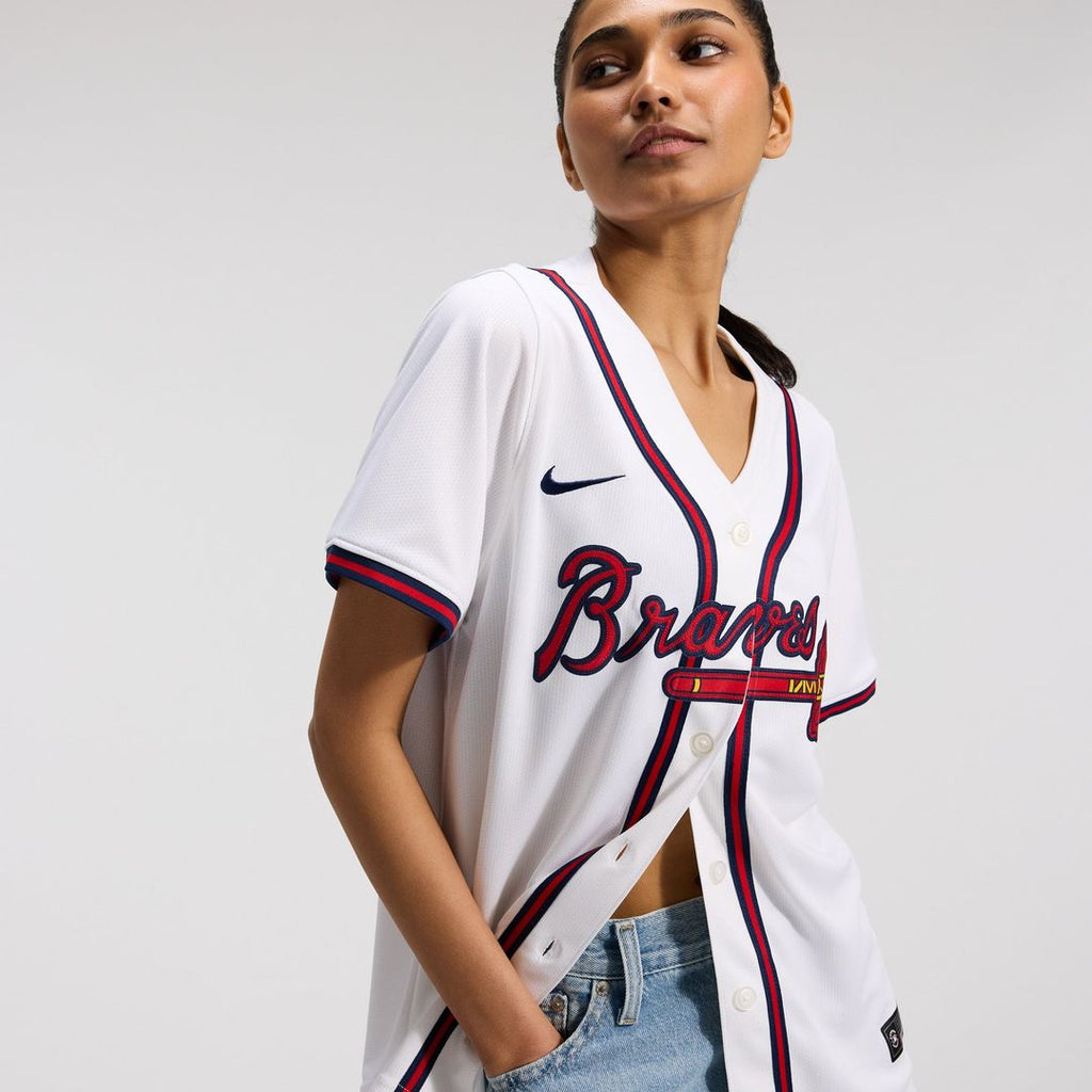 Atlanta Braves Nike Home Women's Limited Jersey - White | MLB Fan Gear