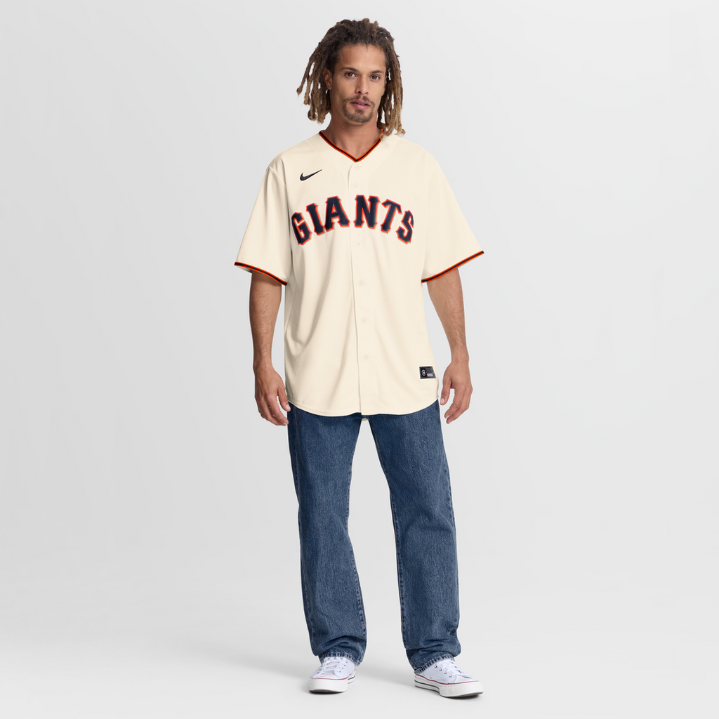 Bryce Eldridge San Francisco Giants Nike Home Replica Jersey - Cream | MLB Fan Gear