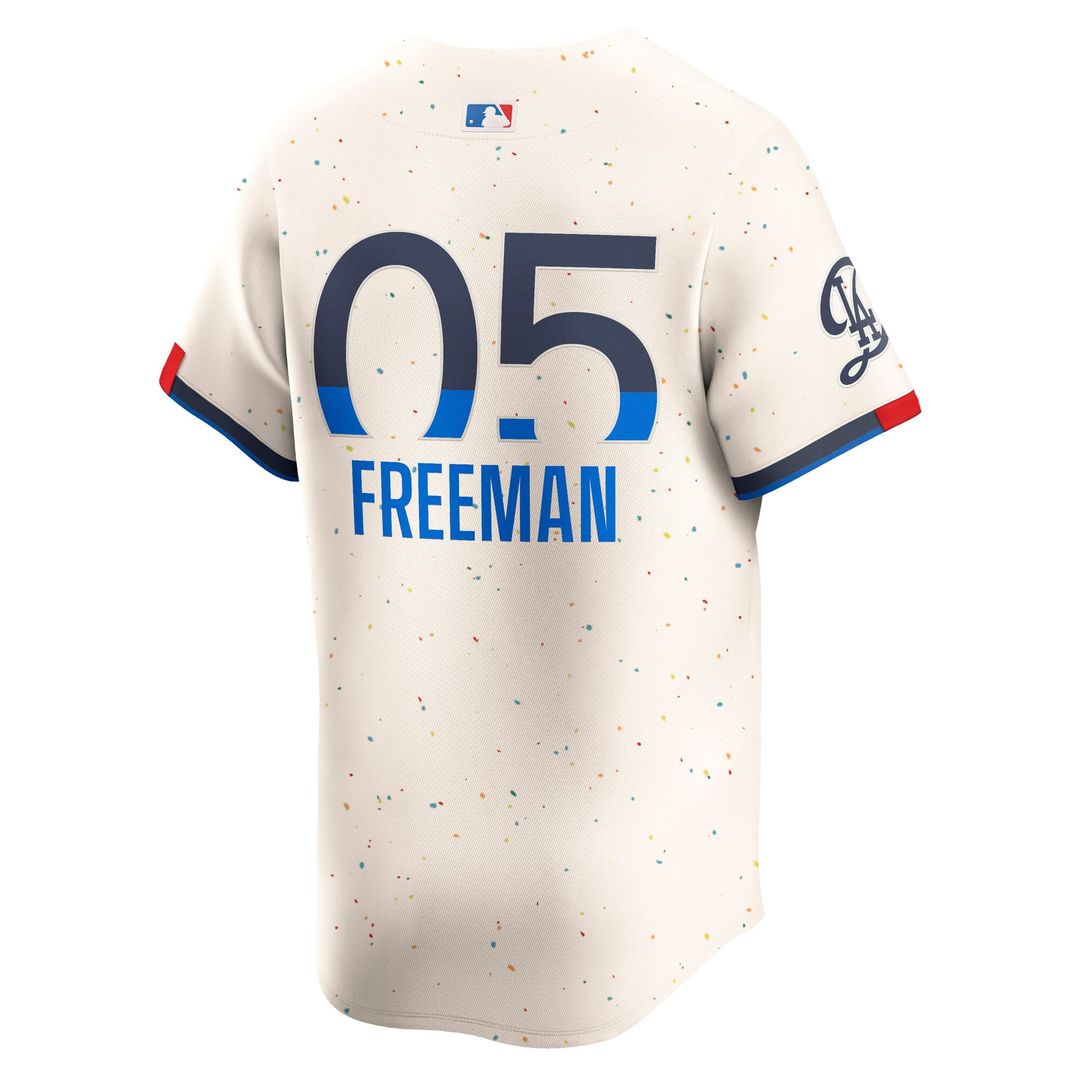 Freddie Freeman Los Angeles Dodgers Nike City Connect Limited Player Jersey - Cream | MLB Fan Gear