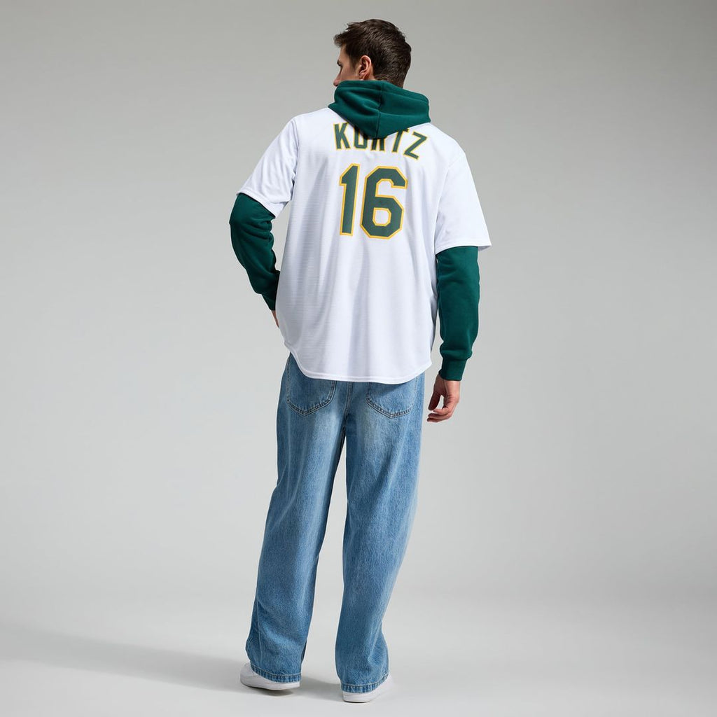 Nick Kurtz Athletics Nike Home Replica Jersey - White | MLB Fan Gear