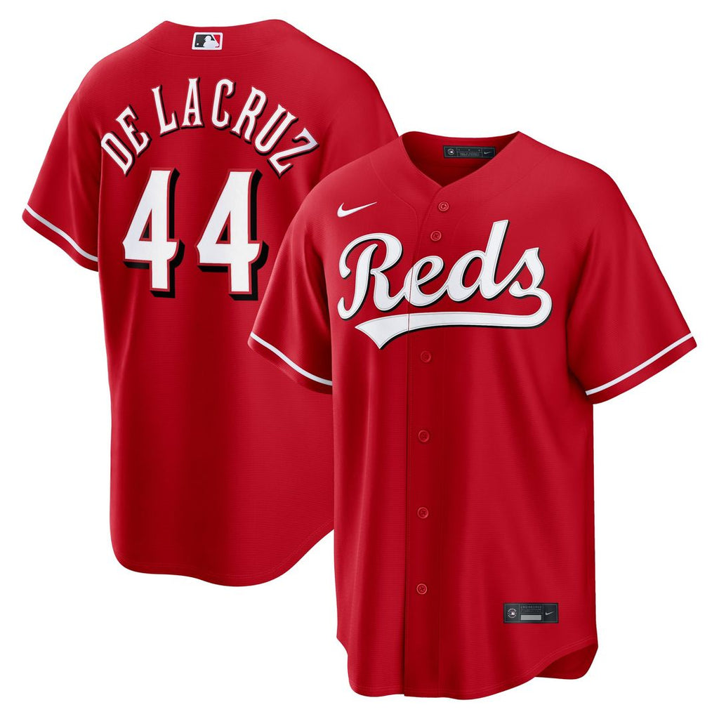 Elly De La Cruz Cincinnati Reds Nike Alternate Replica Jersey - Red | MLB Fan Gear